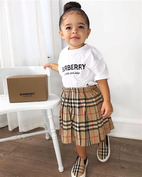 burberry girls t shirt|baby girl Burberry shirt.